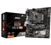 placa amd ryzen msi b450m pro-m2 am4 ddr4 pcx matx