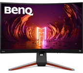 benq monitor mobiuz ex3210r 31.5  qhd 2560 x 1440m , 165hz, 1 ms, curvo, altavoces, hdmi, dp, usb, negro