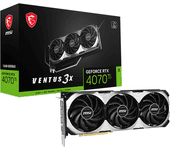 tarjeta grafica msi nvidia rtx 4070 ti ventus 3x e oc | 12gb | gddr6x