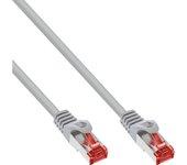 InLine 76122 cable de red Gris 0,25 m Cat6 S/FTP (S-STP)