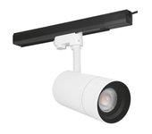 Proyector de carril tracklight spot zoom dim d85 25w 3000k 97r blanco