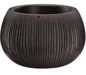 Maceta PROSPERPLAST Beton Bowl (Negro - 18 x 18 x 13.6 cm)