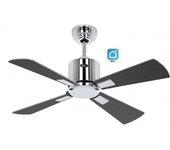 Ventilador de techo Casafan 948041W eco neo iii 92cm wengue y plata con WiFi