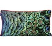 Peacock funda de cojín decorativo 50x30 cm