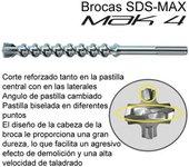 Broca Sds-max Mak4 25x520 (10) - Makita - P-77920