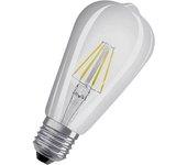 Bombilla LED OSRAM ST64 E27 Transparente 6,5W 806Lm 2700K IP20 300 [LV-4058075434400]