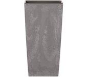 Maceta PROSPERPLAST Urbi Square Beton Efect (Gris - 32.5 x 32.5 x 61 cm)