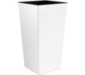 Maceta PROSPERPLAST Urbi Square (Blanco - 14 x 14 x 26.5 cm)