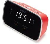 Radio Despertador Aiwa CRU-19RD Rojo