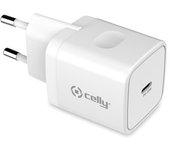 CARGADOR USB-C CELLY 20W WHITE