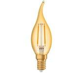 Bombilla led osram vintage e14 oro 1,5w 120lm 2400k ip20 300 ° [lv-4058075293229]