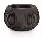 Maceta PROSPERPLAST Beton Bowl (Negro - 29 x 29 x 19.5 cm)