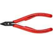 Knipex 75 02 125 - alicate de corte diagonal para electrónica 125 mm con mangos pvc. filos con bisel.