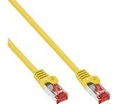 Cable de red inline s/ftp pimf cat.6 250mhz cobre libre de halógenos amarillo 7,5m