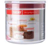 TATAY 1125109 BOTE COCINA 1L TRANSP-ROJO