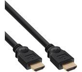 Cable inline hdmi macho a macho negro 3m