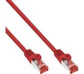 Cable de red inline s/ftp pimf cat.6 250mhz cobre libre de halógenos rojo 10m