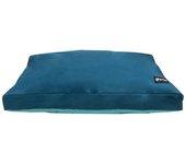 Cama para perro gloria quartz azul, gris (90 x 59 cm)