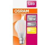 Bombilla led osram a b22d opal 6,5w 806lm 2700k ip20 300 ° [lv-4058075114913]