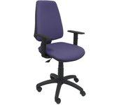 Silla Elche CP bali azul claro brazos regulables