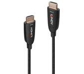 Cable HDMI LINDY OPTIC HYBRID Negro