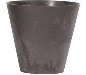 Maceta PROSPERPLAST Tubus Beton Efect (Gris - 30 x 28 cm)