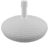 Base Top Rattan IPAE PROGARDEN 30 Litros Blanco