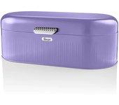 Caja de Pan SWAN (44 x 22,5 x 19 cm - Metal - Morado)