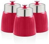 Botellas de Cocina SWAN 1,2L (15,6 x 15,6 x 17,3 cm - Plástico/Acero Inox. - Rojo)