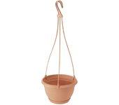 Macetero colgante agro 1,2l., dimensiones (mm) 180x180x115, color terracota