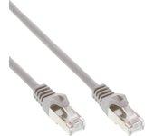 InLine B-72522 cable de red Gris 0,25 m Cat5e SF/UTP (S-FTP)