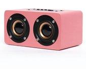 Oqan QBT-100 BT Altavoz Bluetooth 10W Rosa