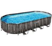 Piscina desmontable oval Bestway Power Steel 732x366x122cm