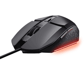 mouse trust gaming rgb gxt 109 felox iluminacion led 6 botones negro 25036