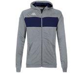 Chaqueta kappa dacciozi hombre gris/azul