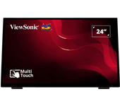 viewsonic  td2465 24  full hd hdmi altavoces táctil