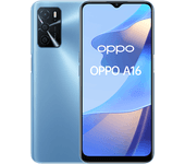 Smartphone OPPO A16 4G (6.52'' - 4 GB - 64 GB - Azul)