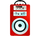 Altavoz INFINITON Karaoke K8 Rojo