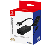 adaptador lan hori nintendo switch negro para nintendo switch