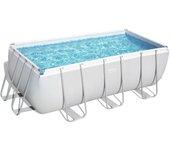 Piscina tubular de composite rectangular bestway 4.12x2.01x1.22 m