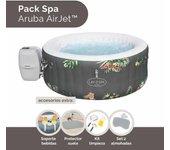 Pack de bañera de hidromasaje Lay-Z-Spa Aruba Airjet 2-3 personas con accesorios