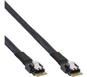 InLine 27642B cable Serial Attached SCSI (SAS) 1 m 24 Gbit/s Negro