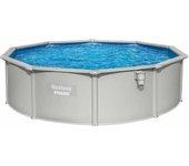 Piscina redonda de acero zincado bestway de 460x120 cm