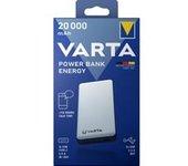 Varta Batería Externa Energy 20.000mah 2xusb A/1xusb C